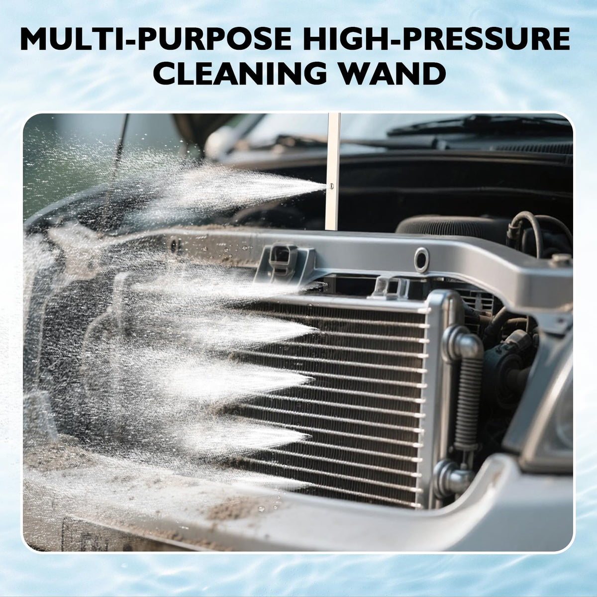 GADFISH wand lightweight design saves space, easy storage for home or job sites.
