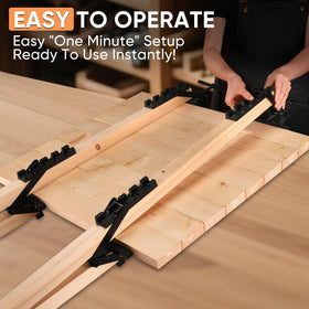 GADFISH setup shows easy installation and glue application steps