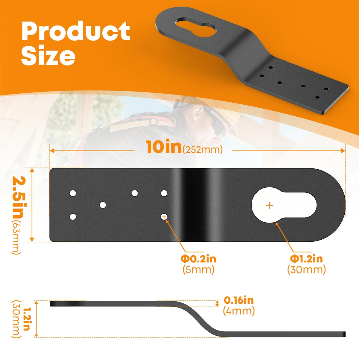 Gadgetzan 5-pack roof anchors ready for quick, reliable installation.