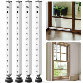 Gadgetzan window security bar extended to fit 17-33 inches for versatile use