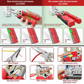 GADO Pro 8-in-1 jaws open to handle larger wires.