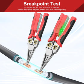 GADO Pro 8-in-1 display shows voltage measurement clearly.