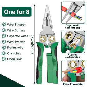 GADO Pro crimping and stripping function for reliable connections