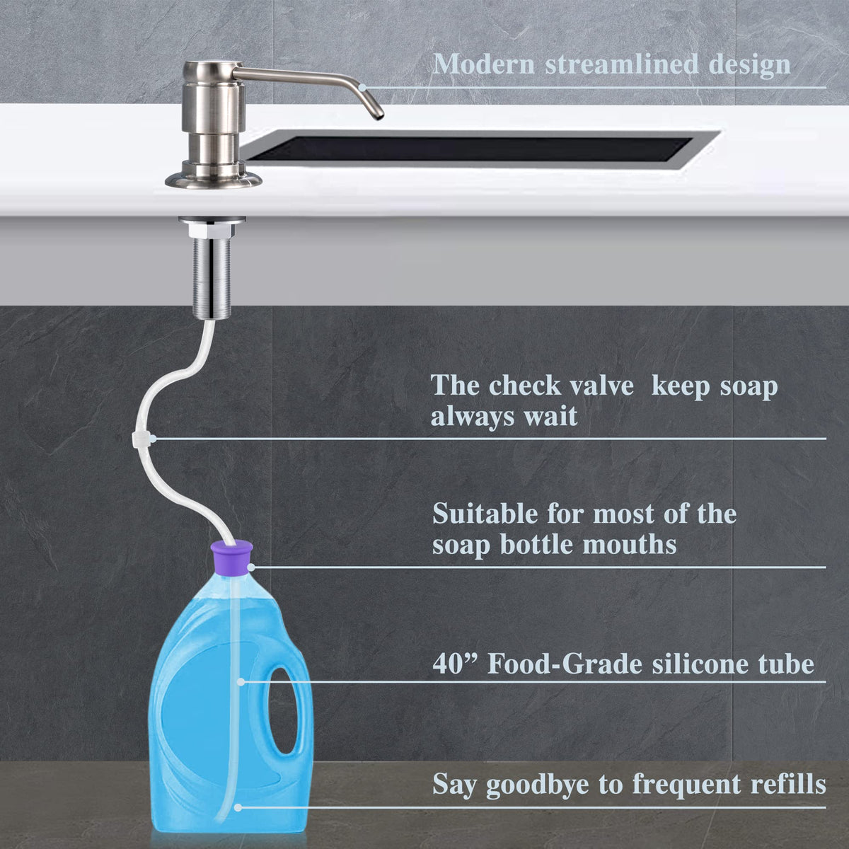 GAGALIFE bottle neck compatibility showing broad fit range