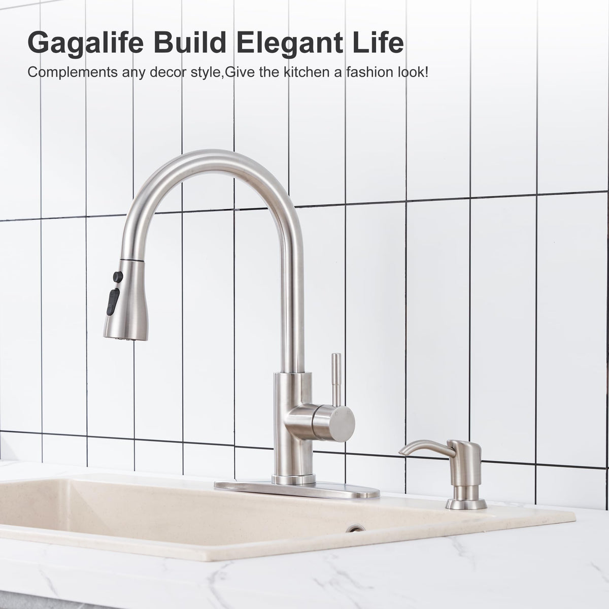 GAGALIFE extension tube forty-inch enables easy reach and minimal refills.