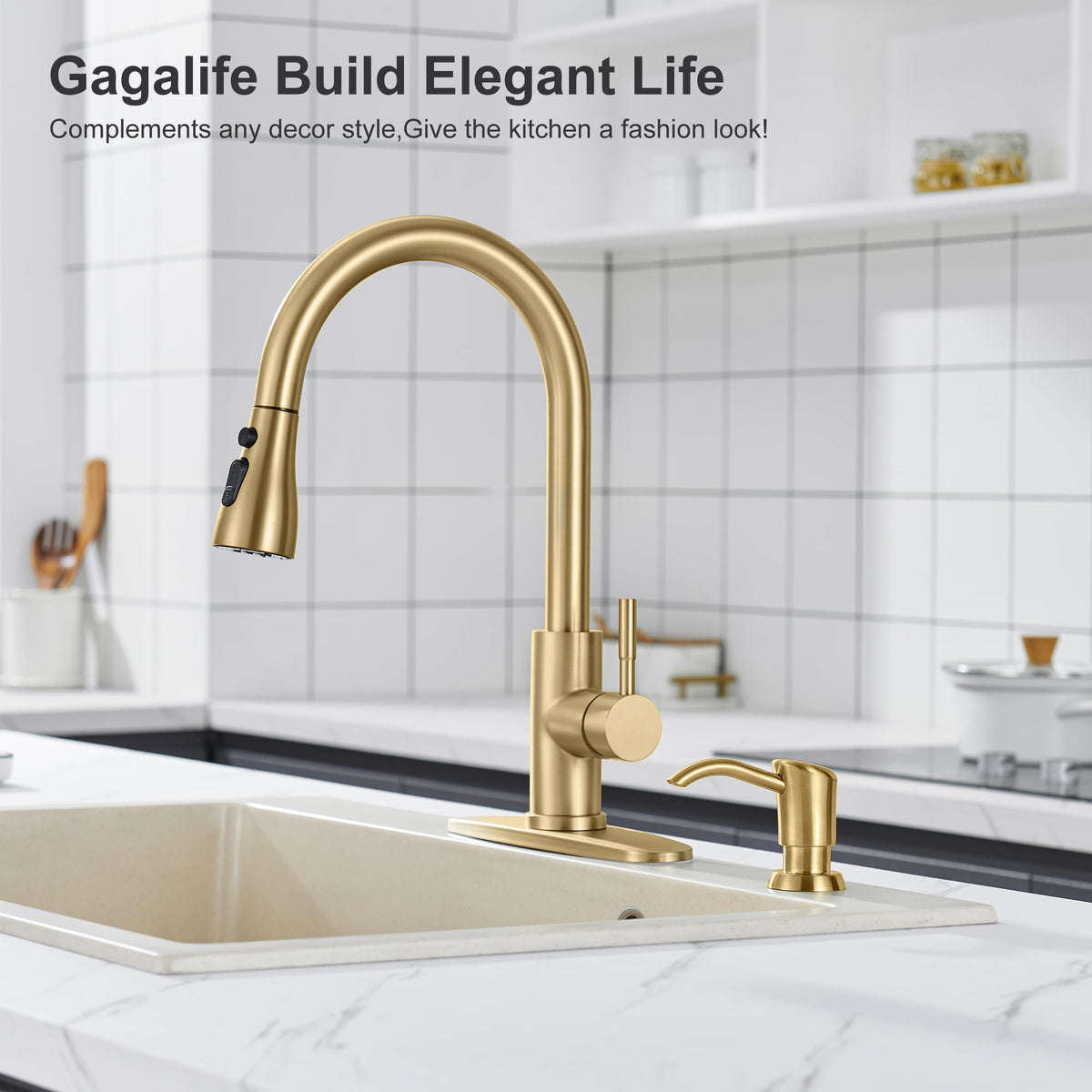 GAGALIFE modern kitchen upgrade with premium materials