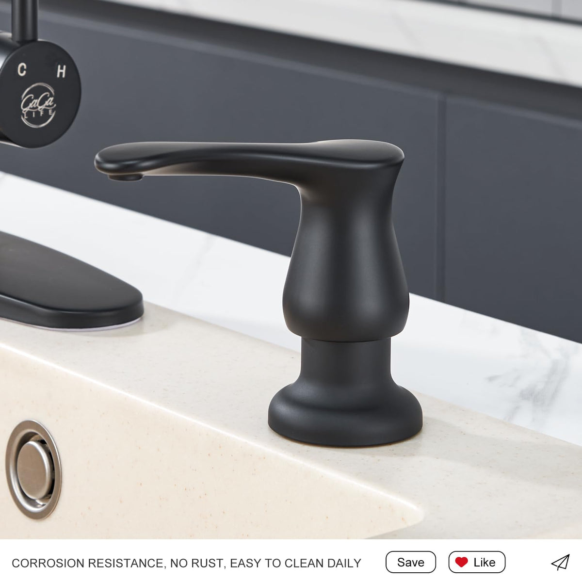 GAGALIFE rubber washers prevent leaks and protect counters.