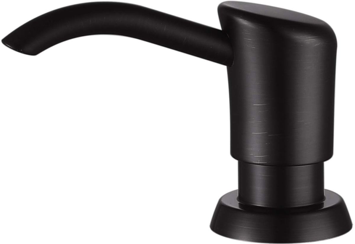 GAGALIFE soap dispenser kitchen sink Venetian Bronze, front view, adds organized look to counters.