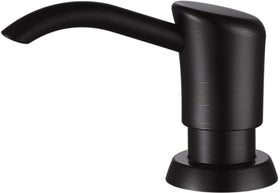 GAGALIFE soap dispenser kitchen sink Venetian Bronze, front view, adds organized look to counters.