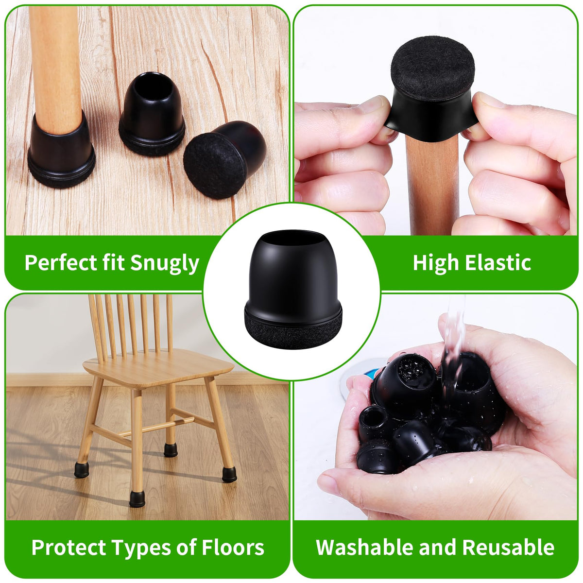 GAGUIUP easy slip-on installation without nails or tools