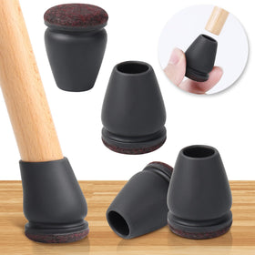 GAGUIUP 16PCS felt pads on chair legs protect hardwood floors.