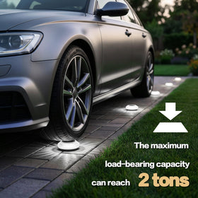 Gahomlumy ground light quick installation on decks or soil without wires