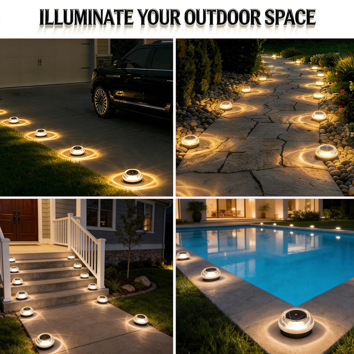 Gahomlumy easy-install lights stake securely into soil for fast setup.
