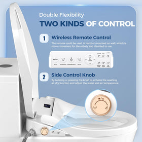 GAICOM bidet seat night light provides soft guidance for night use