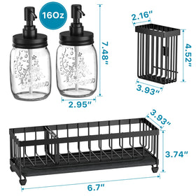 galasily mason jar with distinctive glass relief adds character to any space