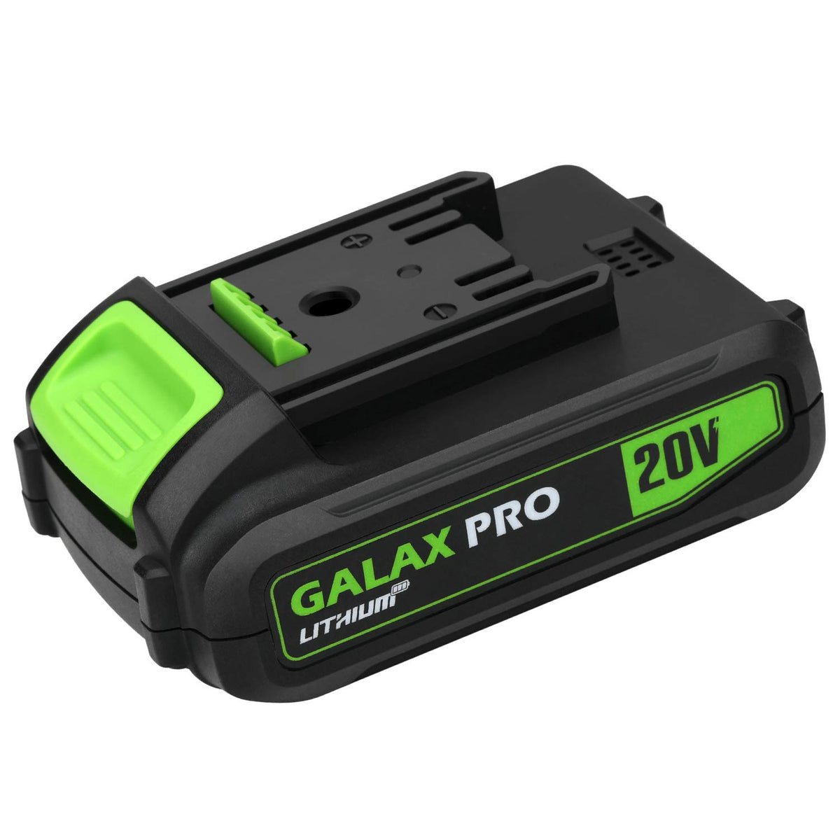 GALAX PRO 20V battery pack powering cordless tools for extended use