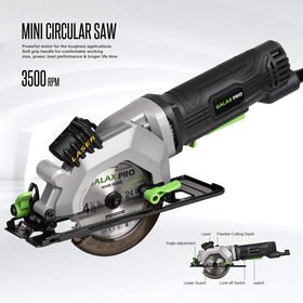 GALAX PRO 24T blade delivers clean cuts in wood and plastic