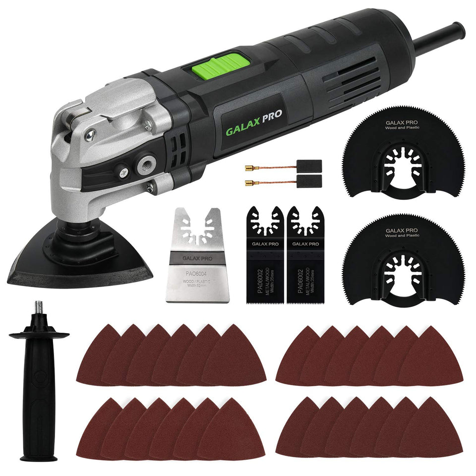 GALAX PRO 3.5A multi-tool base offering compact power for precise cuts in tight spaces.