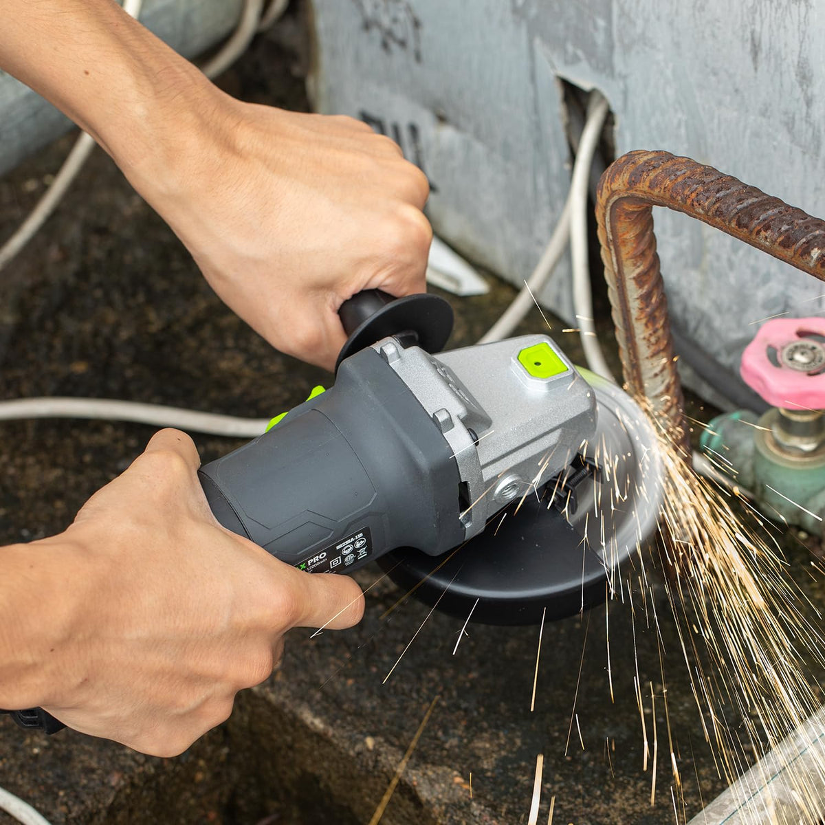GALAX PRO angle grinder at 12000 RPM delivering strong performance