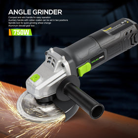 GALAX PRO angle grinder box includes essential accessories
