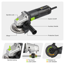 GALAX PRO angle grinder cutting wheel close-up for clean, accurate cuts