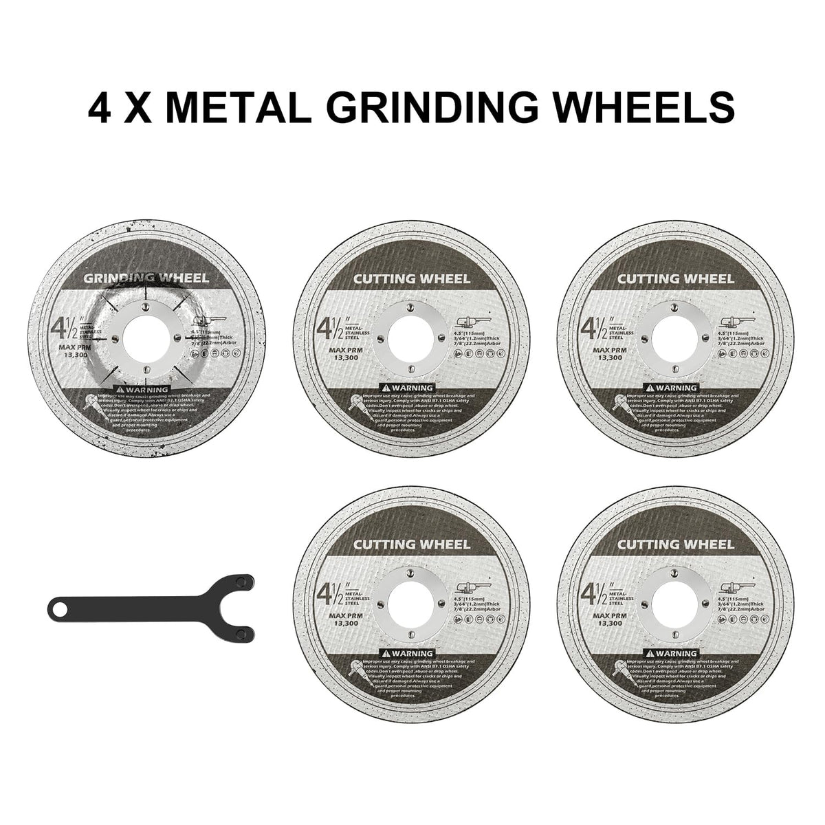 GALAX PRO angle grinder metal grinding wheels for rust removal and deburring