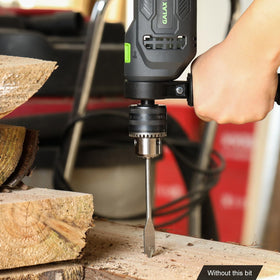 GALAX PRO chuck key included for quick bit changes.