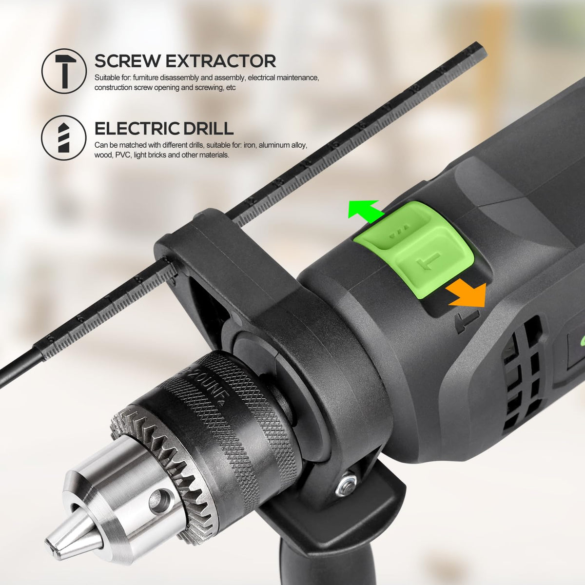 GALAX PRO copper motor delivers steady power up to 3000 RPM.