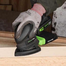 GALAX PRO soft rubber grip improves control during detail tasks