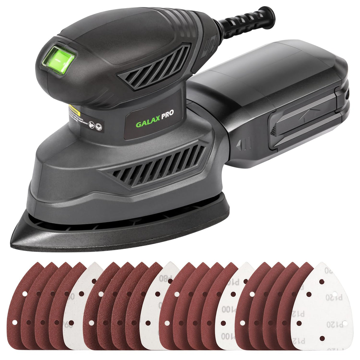 GALAX PRO detail sander powered by 1.1A motor for precise finishing