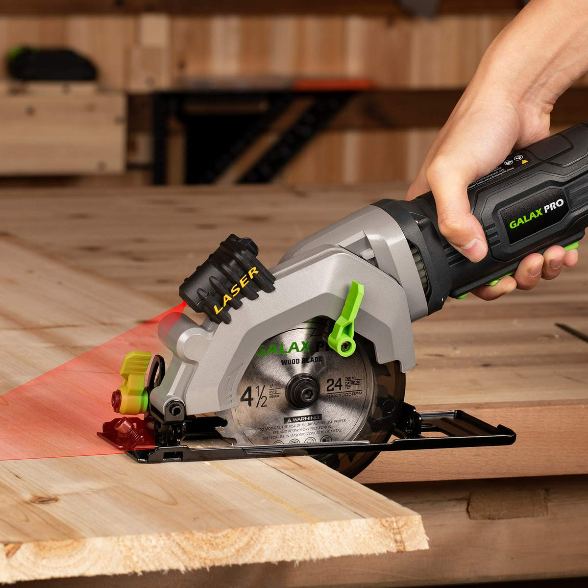 GALAX PRO vacuum adapter keeps your workspace clean