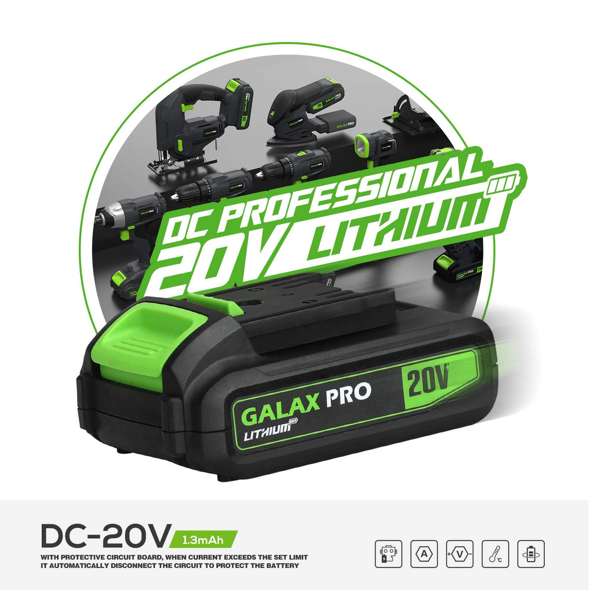 GALAX PRO rip guide ensures straight, repeatable cuts