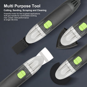 GALAX PRO oscillating multi-tool in use with easy grip and control