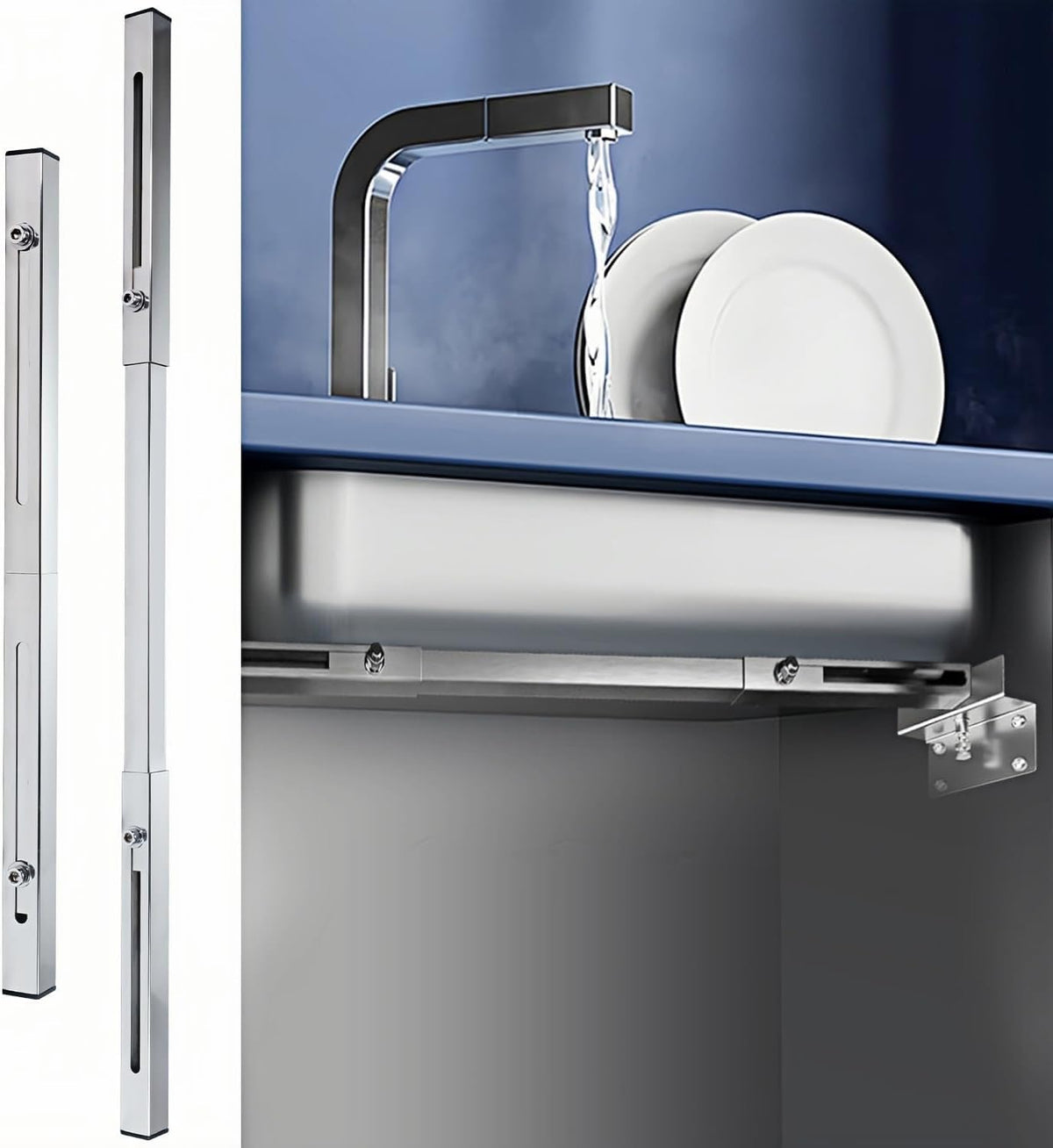 Galeith heavy-duty repair system supports sinks and prevents movement over time.