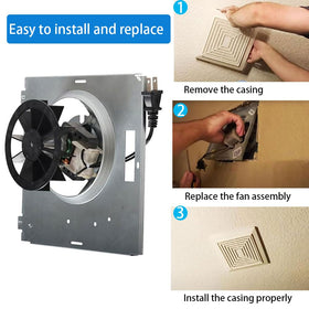 GALEPICK compatible with Nutone 50 CFM models for flexible upgrades