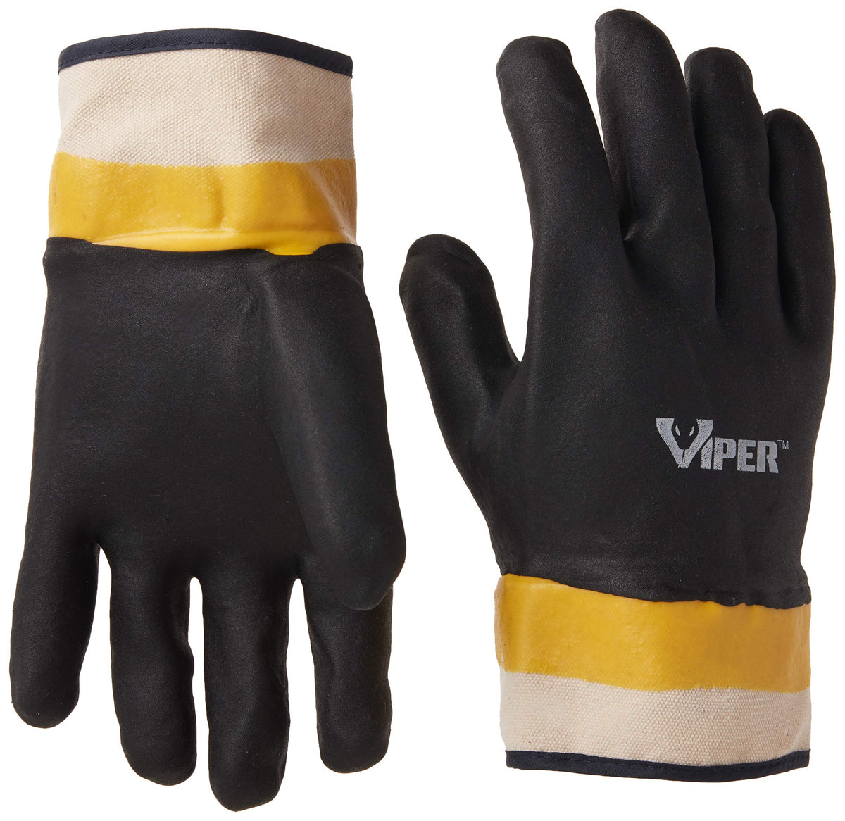 Galeton Viper double-dipped PVC gloves for reliable grip and durability