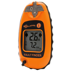 Gallagher Smartfix displays fence voltage and current for quick fault diagnosis