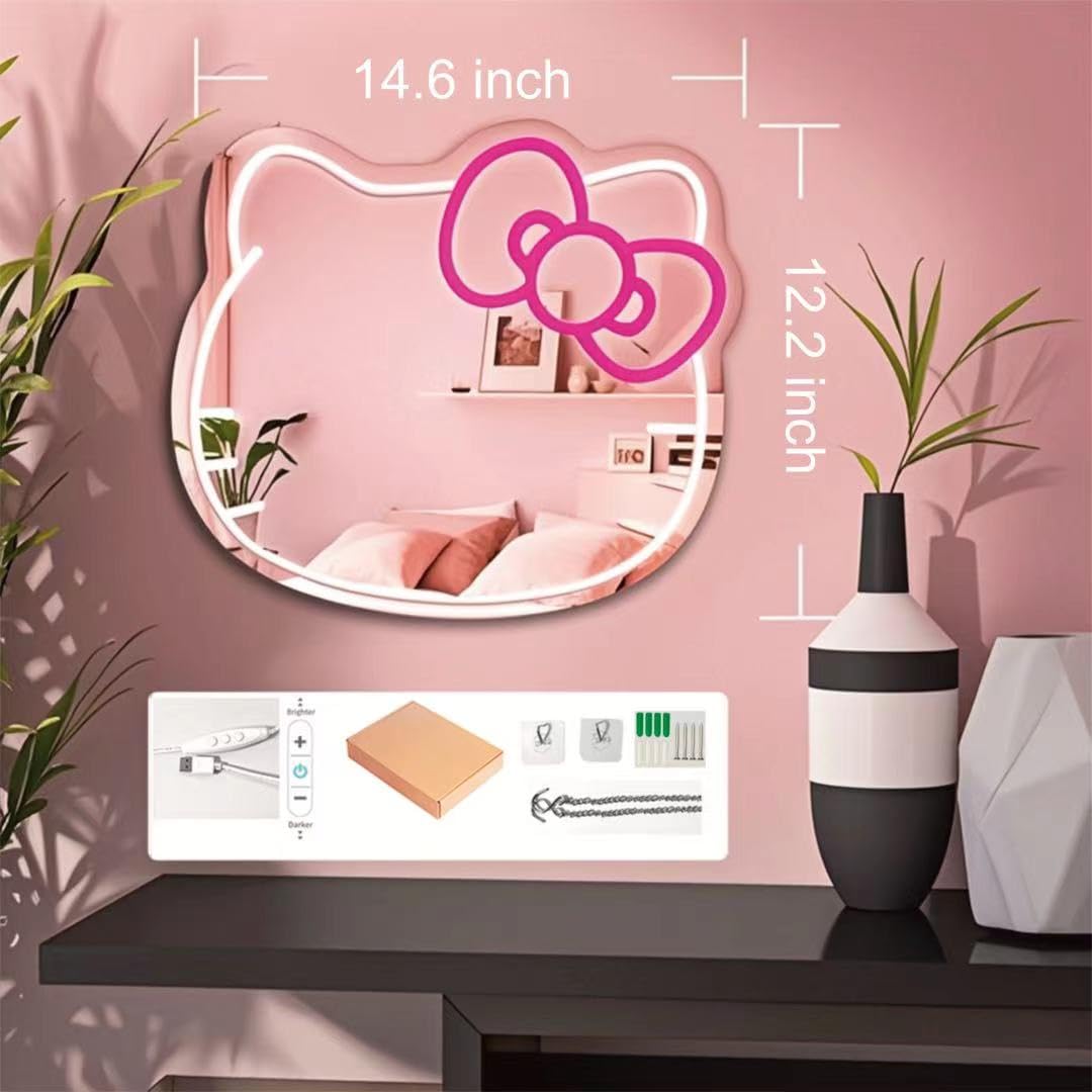 GALLIA Hello Kit Mirror safety with shatterproof acrylic for everyday use