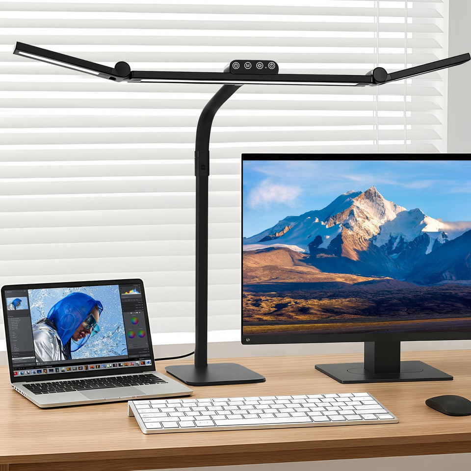 Galnolt LED Desk Lamp base for stable, wobble-free support during long work sessions.