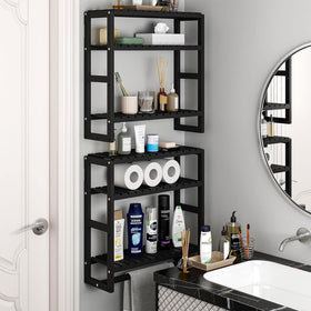 Galood corner bamboo organizer adds natural warmth and sturdy support.