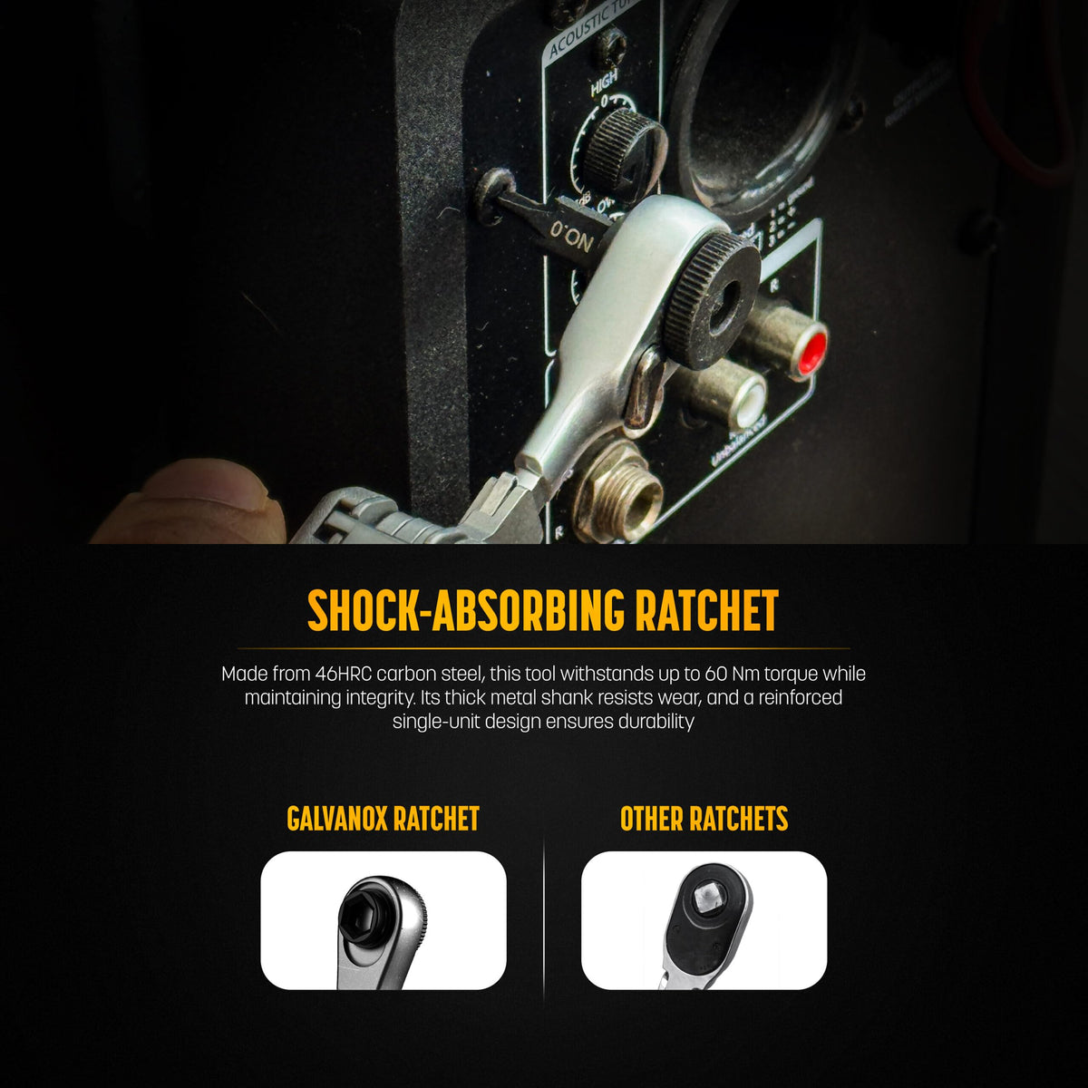 GALVANOX compatible with Leatherman tools for versatile setups