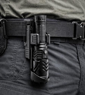 GALVANOX K8 detachable holder on belt enables quick holster removal