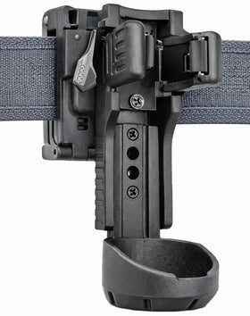 GALVANOX K8 open-top design enables smooth one-handed flashlight draw