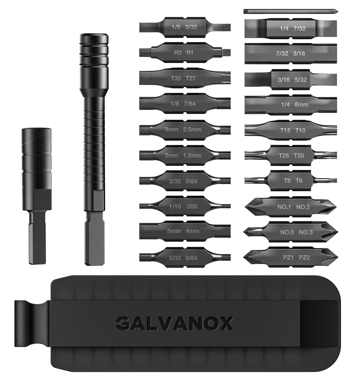 GALVANOX sheath holder keeps your kit organized on the go