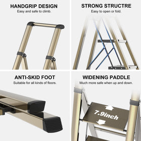 GameGem lightweight-design ladder is easy to move between rooms
