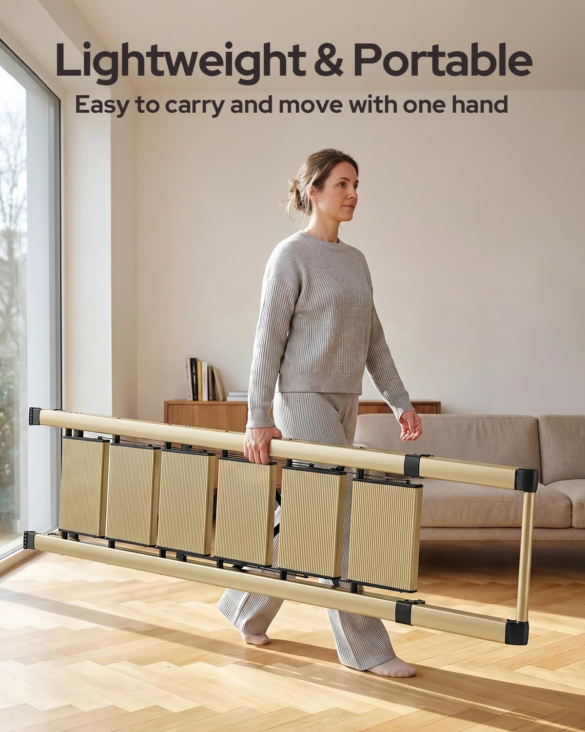 GameGem wide-pedal provides comfortable standing space during tasks