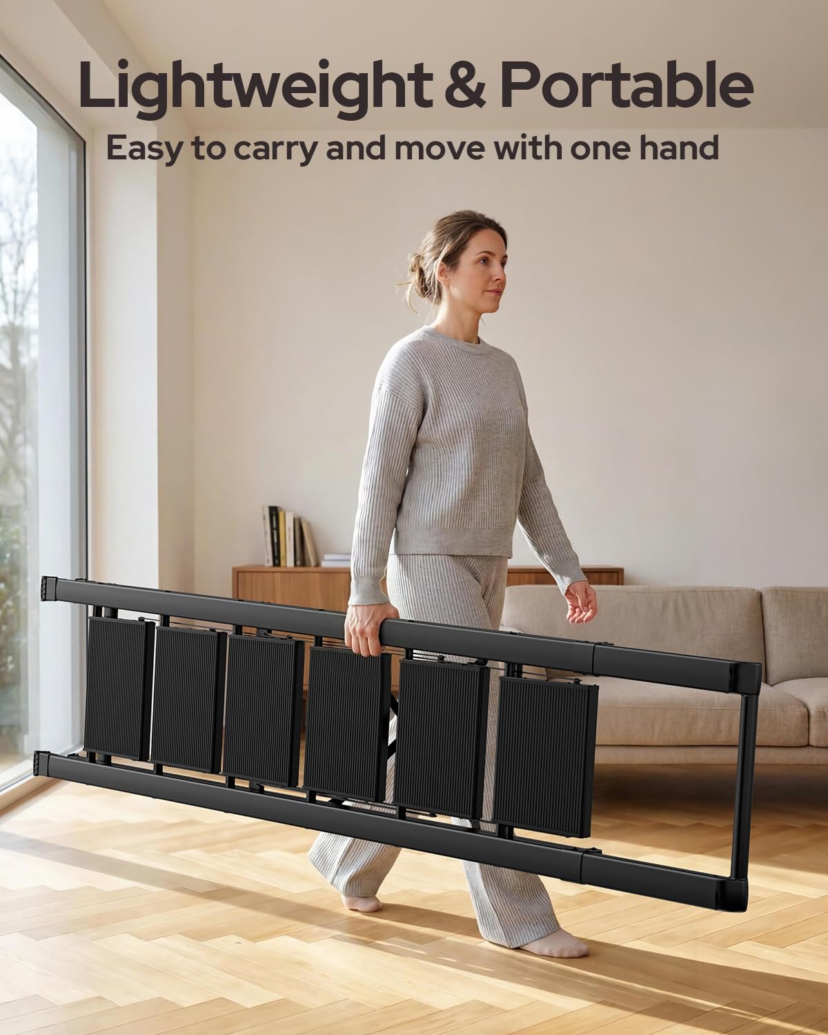 GameGem anti-slip wide pedals provide stable footing