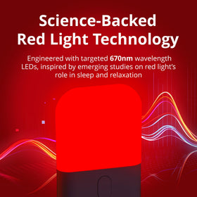 Gamma Revive in the nursery provides gentle red light to support sleep-friendly surroundings