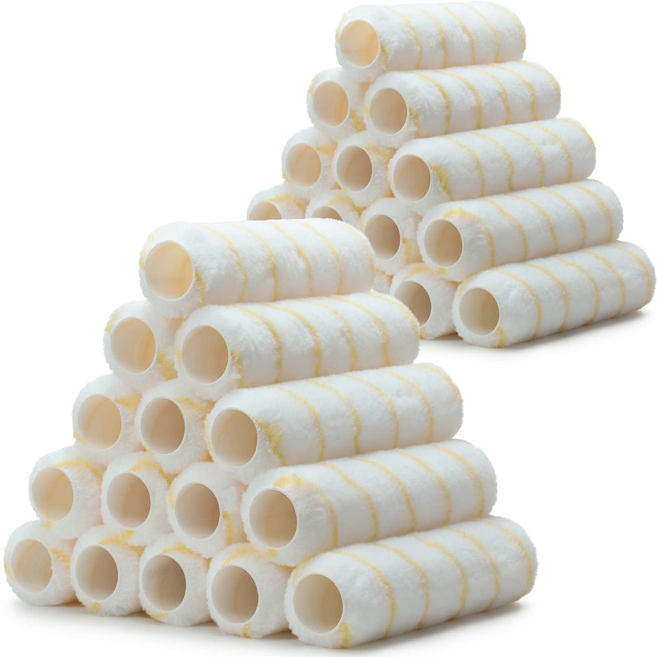 Gandeer 24-pack paint roller covers ready for even primer application