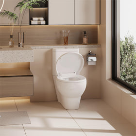 GAOMON 19-inch seat cover suitable for elongated bowls